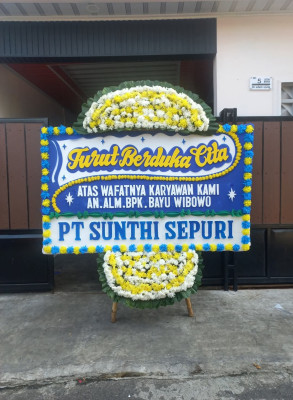 Papan Bunga Duka di Kandris